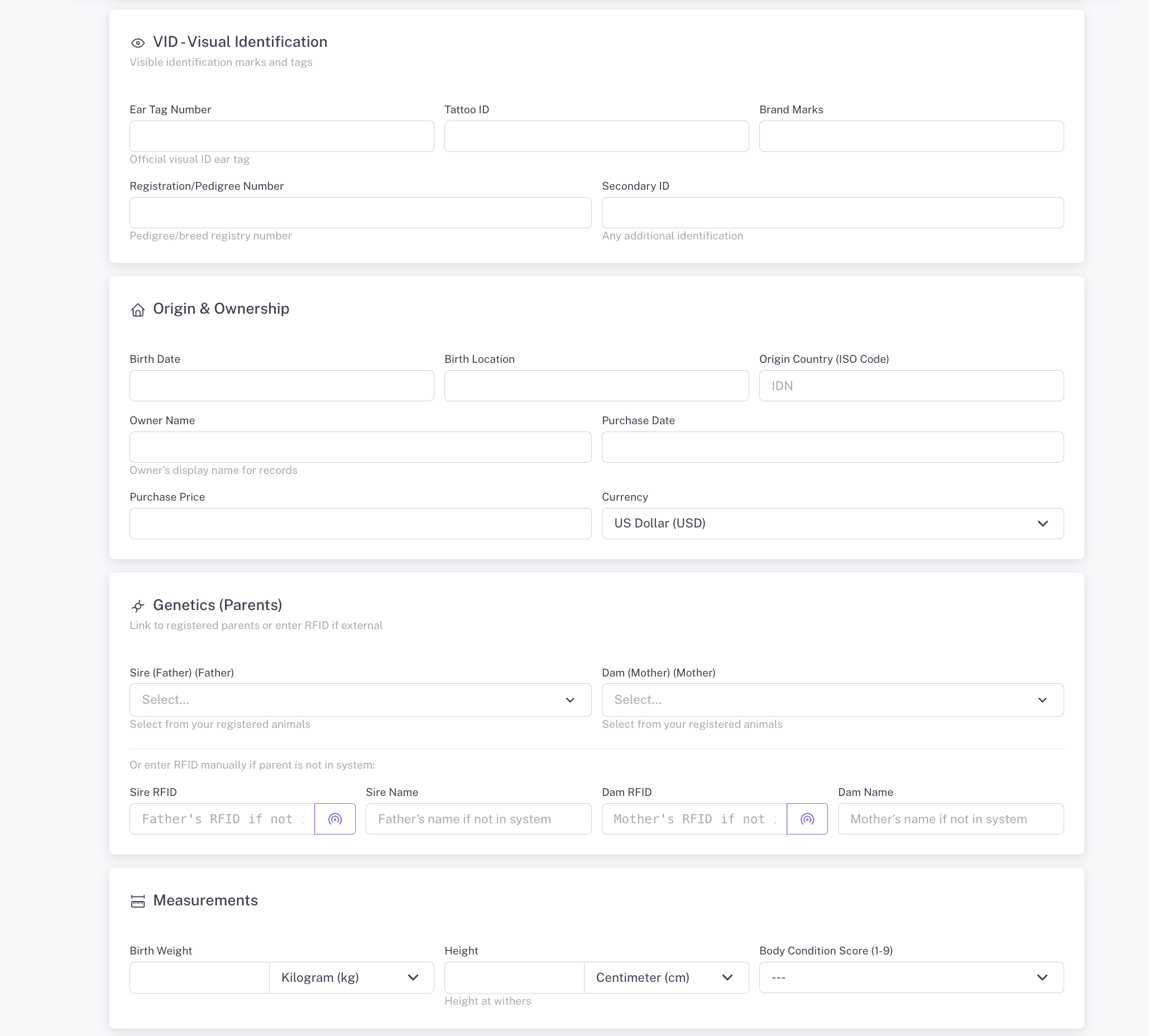 Identification & Origin